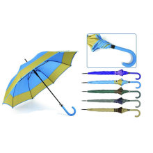 Border Design Automatic Straight Umbrella (YS-SA23083929R)